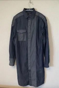 DIESEL ロング デニム シャツ ディーゼル ワンピース