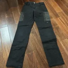 KIDS UNIQLO UNDER-COVER スキニーフィットパンツ140 黒