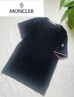 黒S【美品/MONCLER】ブラック Tシャツ