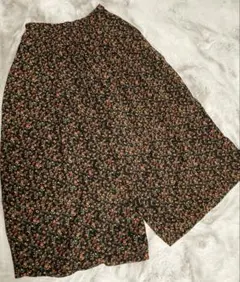 花柄 AZUL by moussyガウチョパンツ フレアスカート