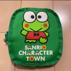 けろけろけろっぴ ポーチ 当時物　サンリオ昭和レトロ　はすのうえけろっぴ