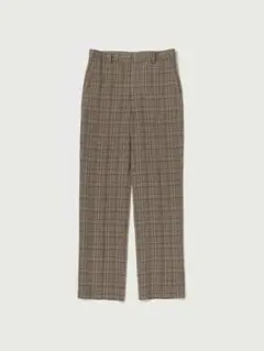 新品⭐︎AURALEE SILK LINEN NEP CHECK SLACKSのサムネイル