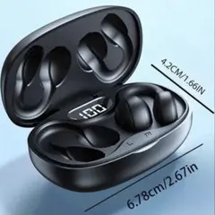 p*9様 ワイヤレスイヤホン クリップオンデザイン