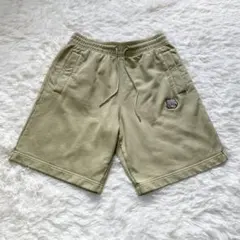 【美品】メゾンキツネ 刺繍ワッペン ハーフパンツ ベージュ カーキ系 Ｓのサムネイル