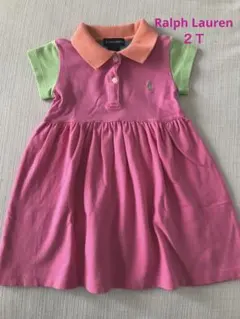 Ralph Lauren ポロシャツスタイル ワンピース ２Ｔ