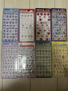 ボンボンドロップシール　ミニ　ディズニー　コンプリート　8種　まとめ売り