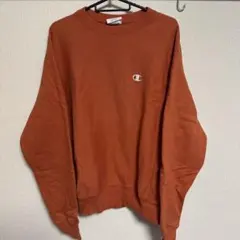 Champion Reverse Weave トレーナー オレンジ M