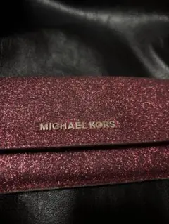 MICHAEL KORS 長財布 赤