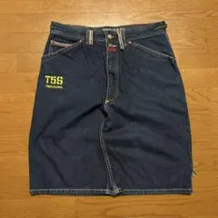 90s B-BOY triple 5 soul ペインターバギーショーツ W34のサムネイル