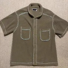 markun様専用 50s ロカビリー 黒 半袖ニットポロ サマーニット - メルカリ