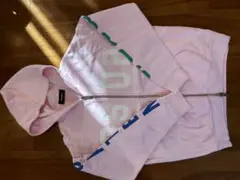 Dsquared2 ピンク フルジップパーカー