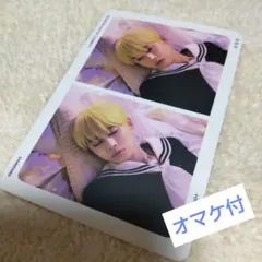 TXT　ETERNITY　2分割　フォトカード　白　ヨンジュン