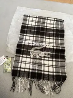 ラコステ　マフラー　チェック