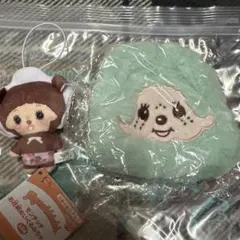 モンチッチ もこもこポーチ　マスコット