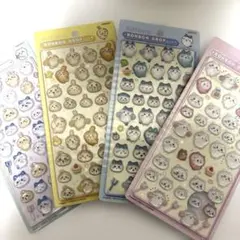 【新品未開封】ボンボンドロップシール ちいかわ 4枚セット