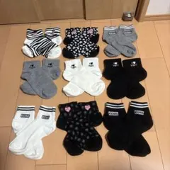 ☆〔新品7~中古2〕コギャル 靴下 9個set