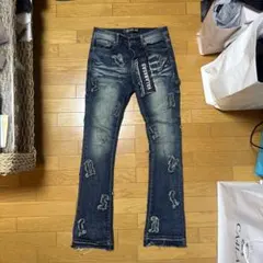VALABASAS バラバサス フレアデニム drip us uk ストリート - メルカリ