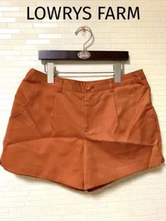 LOWRYS FARM【美品】オレンジショートパンツ