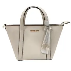 MICHAEL KORS マイケルコーストートバッグ ショルダー クリーム系
