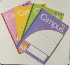 B5サイズノート　7冊セット（Campus4冊、Peanutsデザイン3冊）
