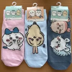 新品ちいかわソックス3足セット