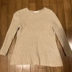 値下げ‼️CORDIER ベージュニット