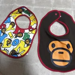 BAPE KIDS ベビー用スタイ 2点セット