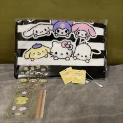 ポムポムプリン　タオル・シール・ステッカータグ　セット売り