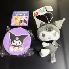 ゆ*み様 ❤️新品タグ付き❤️クロミ小物2点セット(マスコット&￼シリコンミニポ