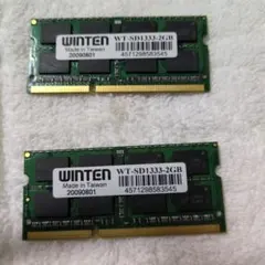 WINTEN WT-SD1333-2GB 2GB メモリー
