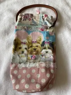 ペットボトルホルダー　ペットボトルカバー　保冷　ヨークシャーテリア　ヨーキー　犬