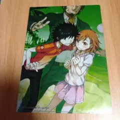 御坂美琴 白井黒子 とある魔術の禁書目録 イラストカード A6サイズ