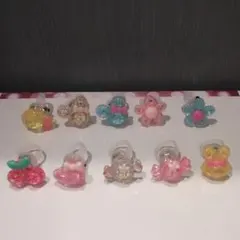 夏祭り、おうち縁日、光る指輪、フラッシュリング、フェス、光るおもちゃ、ハート