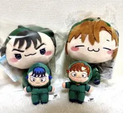 忍たま乱太郎 善法寺伊作 食満留三郎 ほわぬい もちぴこ 2種セット