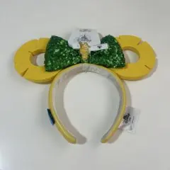 カリフォルニアディズニー　パイナップルソフトクリームのミニーカチューシャのサムネイル