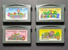 【ソフト単品】スーパーマリオアドバンス1・2・3・4　4点セット　動作確認済み