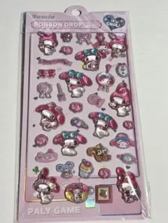 （年末sale）ぷくっと硬い3D立体シール☆ピンク