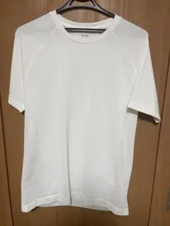 メンズ ホワイト メッシュ Tシャツ
