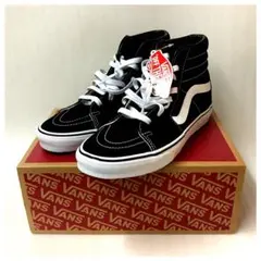 【未使用】VANS SK8-HI ハイカットスニーカー 27㎝ブラック×ホワイト