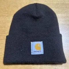 Carhartt ダークブラウン ニット帽