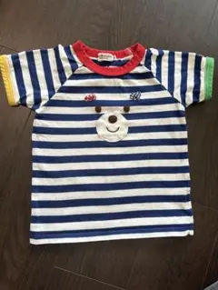 HOT BISCUITS ストライプ Tシャツ 100cm