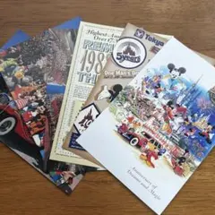 東京ディズニーランド15周年 ポストカード6枚 1998年