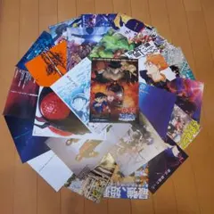 名探偵コナン　銀魂　ガンダム　 映画フライヤー　24枚セット