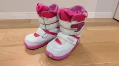 Burton 子ども用スノーボードブーツ ホワイト/ピンク
