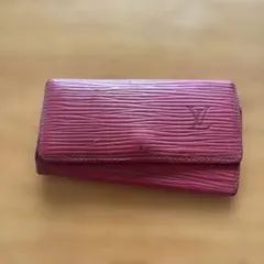 Louis Vuitton エピレザー キーケース 赤