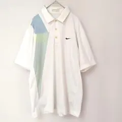 NIKE GOLF Dri-FIT ゴルフ ポロシャツ M 半袖 ホワイト