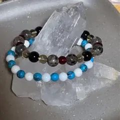 《ns17-2》重ね付けがカッコイイ渋めブレスレット