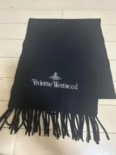 Vivienne Westwood ブラックマフラー - メルカリ