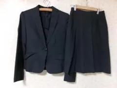 89832 スーツカンパニー　スーツ上下　グレーストライプ　38