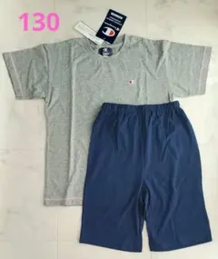 新品タグ付き【Champion チャンピオン】キッズ 半袖　パジャマ　130のサムネイル